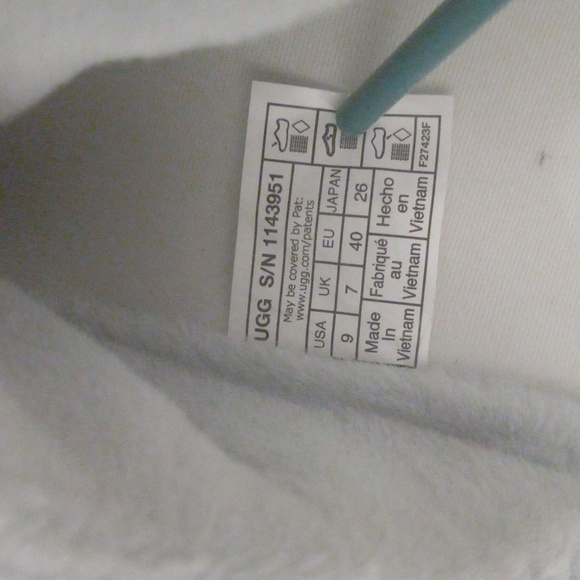 UGG Spaceslider Tech Slide White Slippers - Women's Size 9 - Picture 14 of 15